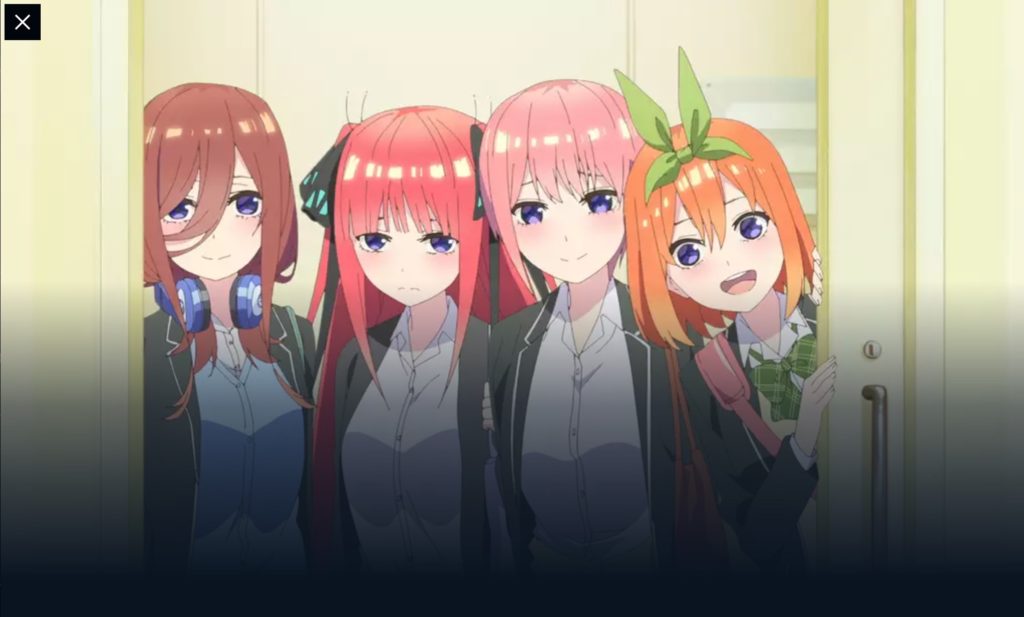 五等分の花嫁さん アニメ2期でも作画崩壊が確定する ミニウサギはじめました 芸能ネタ アニメネタetcまとめて見ました